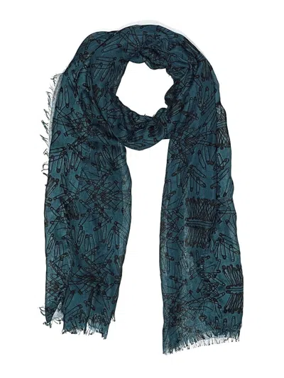 Pre-owned Unbranded Scarf In Blue