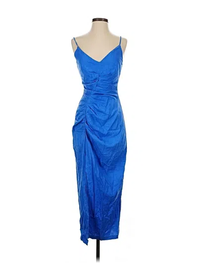 Zara Cocktail Dress In Blue
