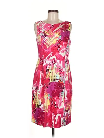 Pre-owned Kay Unger Cocktail Dress In Pink