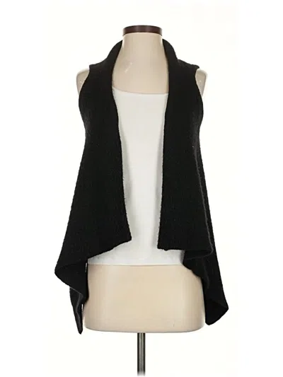 Pre-owned Unbranded Cardigan Sweater In Black