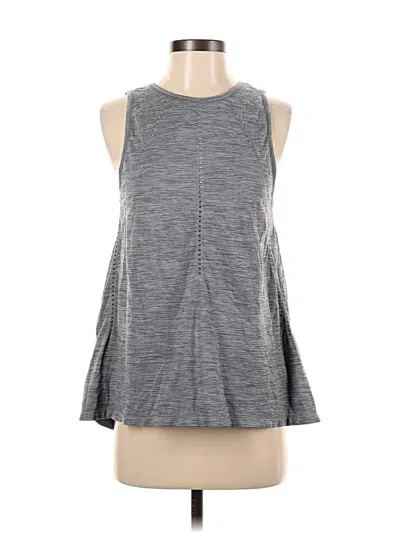 Pre-owned Athleta Sleeveless T-shirt In Gray