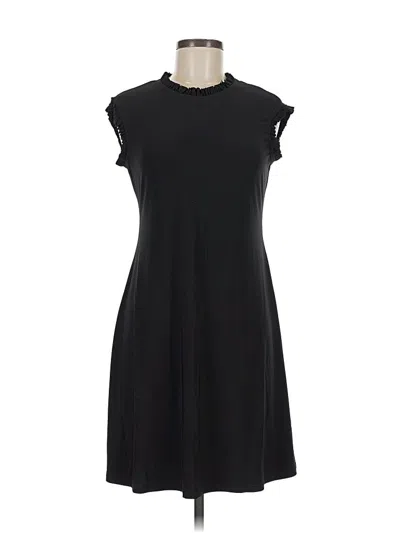 Pre-owned Nicole Miller Casual Dress In Black