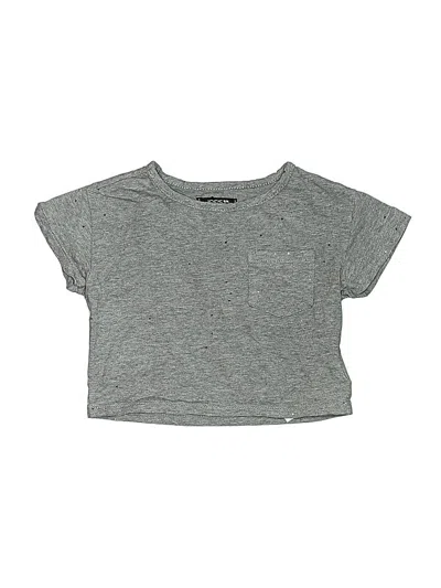 Pre-owned Joe's Jeans Kids' Short Sleeve T-shirt In Gray