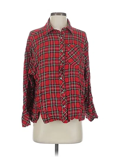 Pre-owned Vineyard Vines Long Sleeve Button Down Shirt In Red