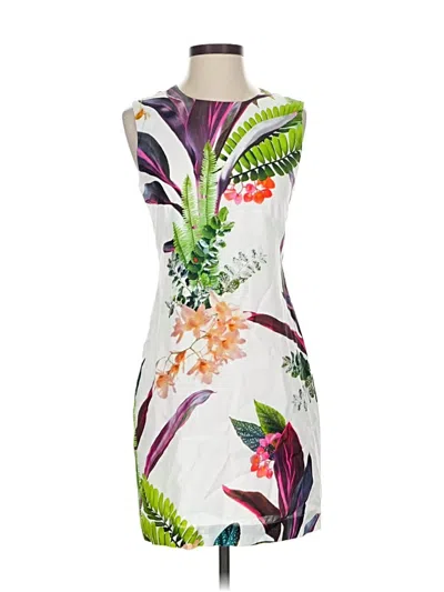 Pre-owned Osklen Cocktail Dress In White