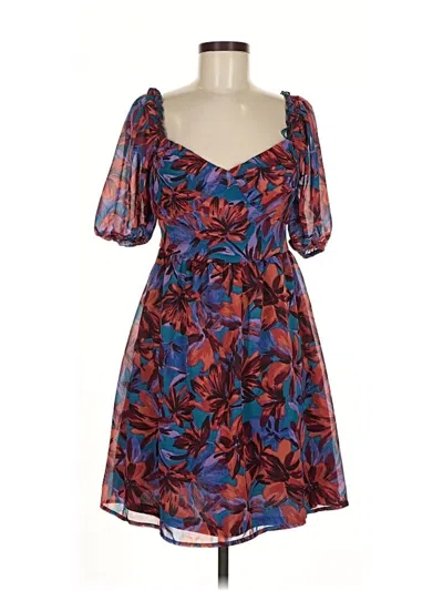 Pre-owned Jessica Simpson Cocktail Dress In Blue