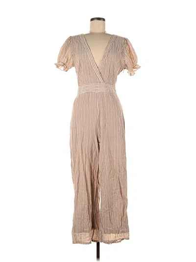 Pre-owned Free People Jumpsuit In Brown