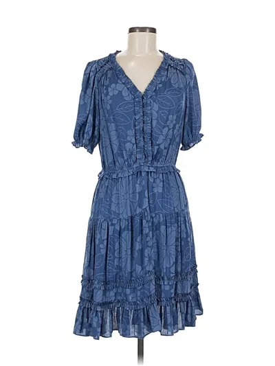 Pre-owned Current Air Casual Dress In Blue