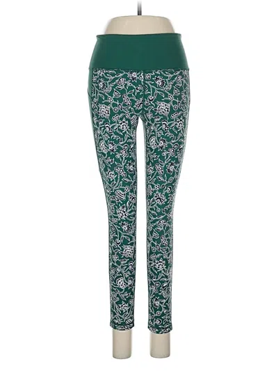 Pre-owned Athleta Active Pants In Green