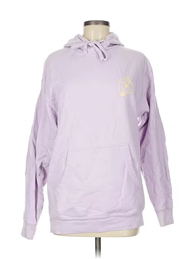 Pre-owned Assorted Brands Pullover Hoodie In Purple