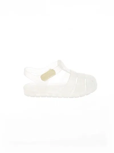 Pre-owned Zara Kids' Sandals In White