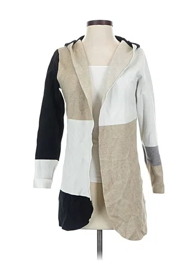 Pre-owned Sioni Cardigan Sweater In White
