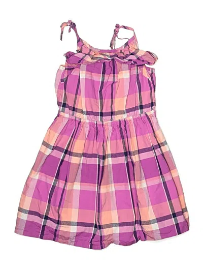 Pre-owned Gymboree Kids' Dress In Purple