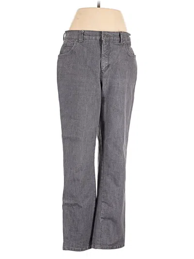 Pre-owned Gloria Vanderbilt Jeans In Gray