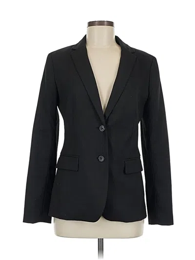 Pre-owned Banana Republic Factory Store Blazer Jacket In Black