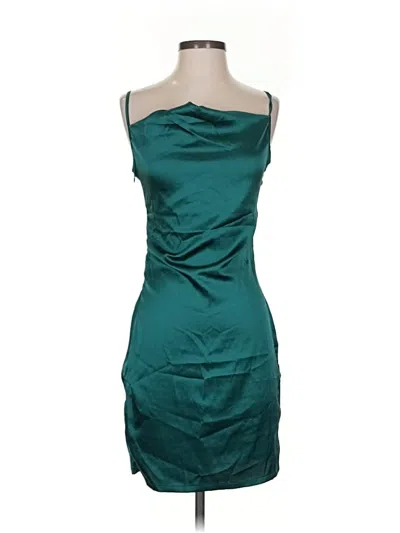 Pre-owned Unbranded Cocktail Dress In Blue