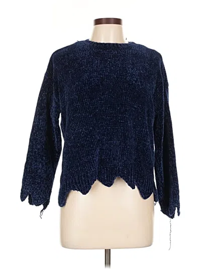 Pre-owned Dh New York Pullover Sweater In Blue