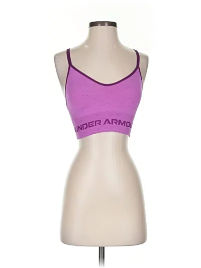 Pre-owned Under Armour Sports Bra In Purple