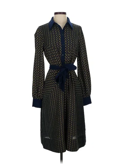 Pre-owned Elie Tahari Casual Dress In Blue