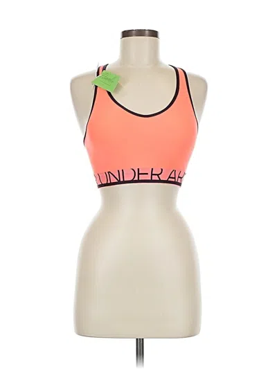 Pre-owned Under Armour Sports Bra In Orange