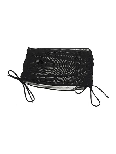 Pre-owned Unbranded Swimsuit Top Black Swimwear