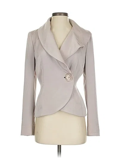 Pre-owned Ellen Tracy Blazer Jacket In Gray