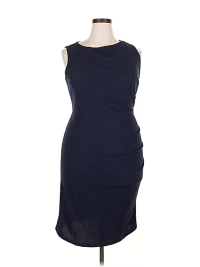 Pre-owned Unbranded Cocktail Dress In Blue