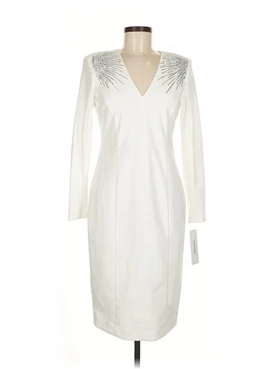 Calvin Klein Cocktail Dress In White
