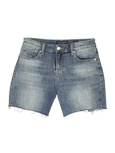 Pre-owned Lucky Brand Denim Shorts In Blue