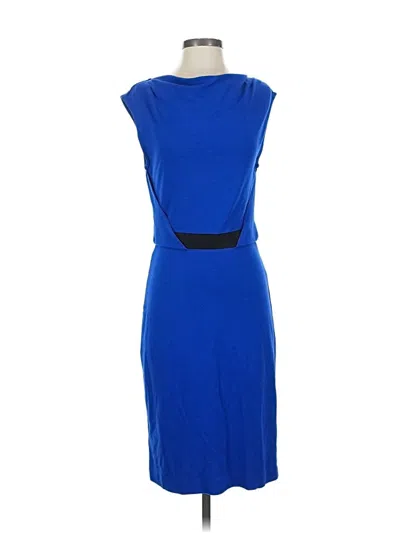 Pre-owned Ann Taylor Cocktail Dress In Blue