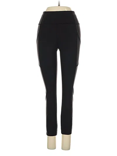 Pre-owned Lululemon Athletica Active Pants In Black