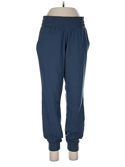 Pre-owned Free Fly Track Pants In Blue