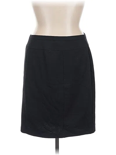 Pre-owned Ellen Tracy Formal Skirt In Black