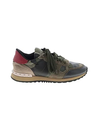 Pre-owned Valentino Garavani Sneakers In Green