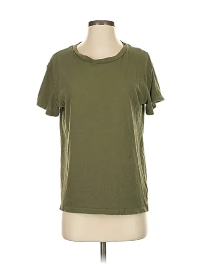 Pre-owned Nili Lotan Short Sleeve T-shirt In Green