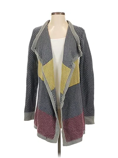 Pre-owned Cabi Cardigan Sweater In Gray