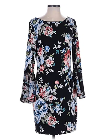 White House Black Market Casual Dress In Black