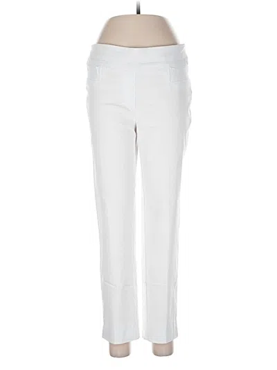 Pre-owned Zac & Rachel Casual Pants In White