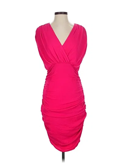 Pre-owned Alice And Olivia Alice + Olivia Cocktail Dress In Pink