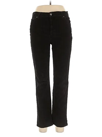 Pre-owned Gloria Vanderbilt Casual Pants In Black