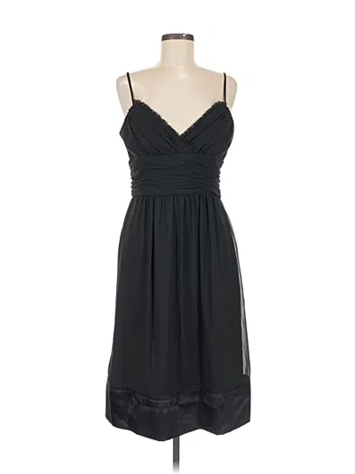 Pre-owned Agb Cocktail Dress In Black
