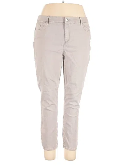 Pre-owned Chico's Jeans In Gray