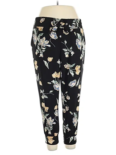 Pre-owned One By Chapter One Casual Pants In Black