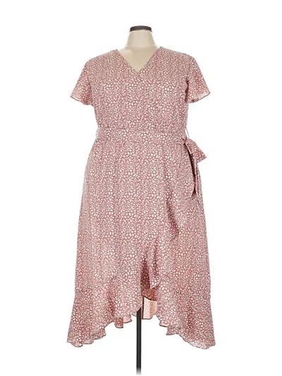 Pre-owned Assorted Brands Casual Dress In Pink