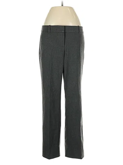Pre-owned Ann Taylor Dress Pants In Gray