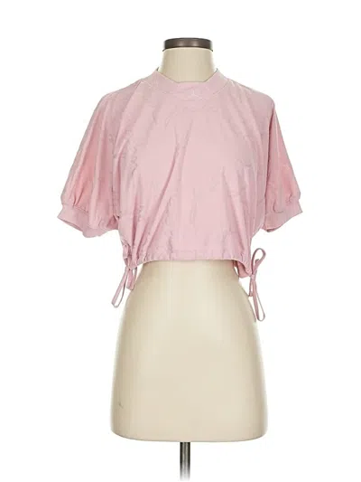 Air Jordan Short Sleeve T-shirt In Pink
