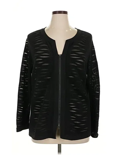 Pre-owned Nic + Zoe Jacket In Black