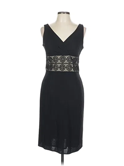 Pre-owned Kay Unger Cocktail Dress In Black