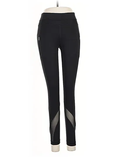 Pre-owned Lululemon Athletica Active Pants In Black