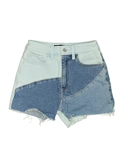 Pre-owned Hollister Denim Shorts In Blue